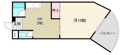 ヒルサイドハイツの間取り画像