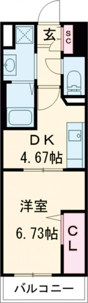 Prosperer光明の間取り画像