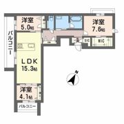 n，Age神松寺の間取り画像