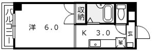 紅葉ハイツの間取り画像