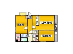 プレステージ・デル・片野の間取り画像