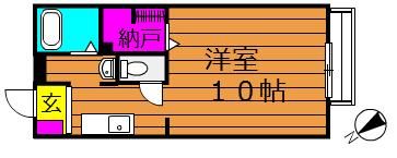 ソレジオ大島の間取り画像