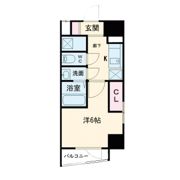 エスリードレジデンス大阪福島フロントの間取り画像