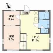 ルミエールタムラ?Bの間取り画像