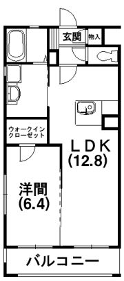 グランドール立野の間取り画像