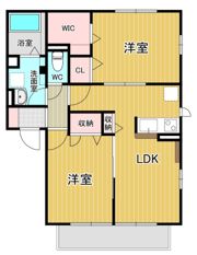 EspoirⅠの間取り画像
