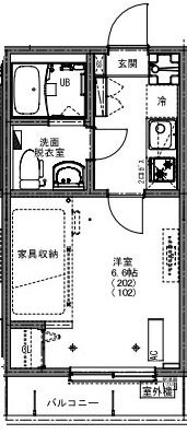 KEIAI RESIDENCE 西所沢の間取り画像