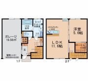 Gスクエア諸江の間取り画像