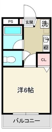 レジデンス徳島の間取り画像