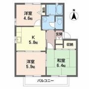 ディアス21の間取り画像