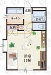 b’CASA深谷Ⅱre-bornの間取り画像