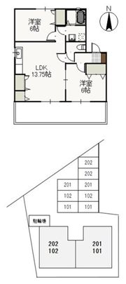 メゾンフルールの間取り画像
