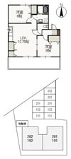 メゾンフルールの間取り画像