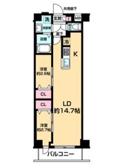 ARCOBALENO DAISHIMAEの間取り画像