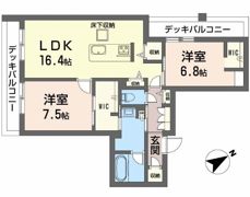 シャーメゾン草津プレミアの間取り画像