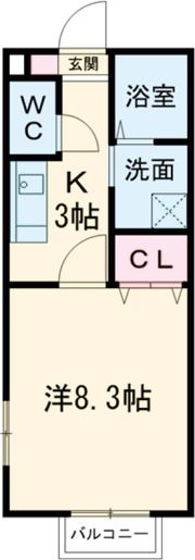 シャルマンアイの間取り画像