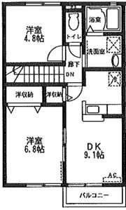 マッティーノNの間取り画像