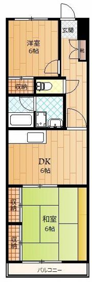 第三アルカディアの間取り画像