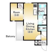 シエーナ明石の間取り画像