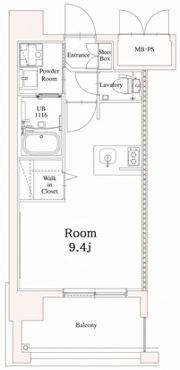 エンクレスト香椎駅前の間取り画像
