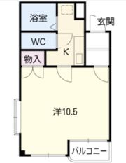 ロイヤルシャトーⅡの間取り画像