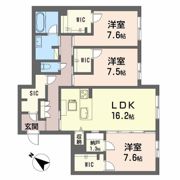 シャーメゾンプレミア鹿児島駅前の間取り画像