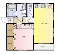 ソニックハイツAの間取り画像