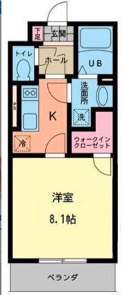 リリーフ・ウエストの間取り画像