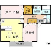 ボンクエストの間取り画像