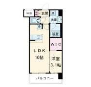 コンフォリア・リヴ新大阪西宮原ソルテラスの間取り画像