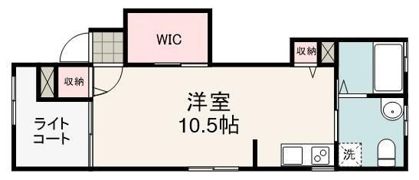 新富町セゾンヴェールの間取り画像