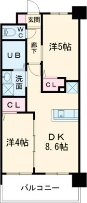 コンダクトレジデンスHIGUCHIMACHIの間取り画像