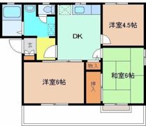 ヴェルドミールAの間取り画像