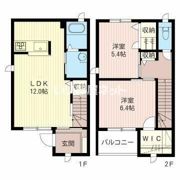 ラフィネ壱番館の間取り画像