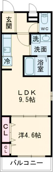 フジパレス長原サウスの間取り画像