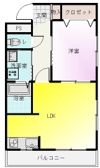 ヴァンヴェストAの間取り画像