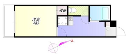 ウィスタリアビルの間取り画像