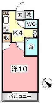 ヴェルニパレの間取り画像