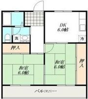 山の畑コーポラスの間取り画像