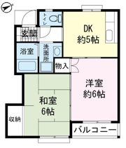 メゾン来光Bの間取り画像