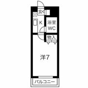 クリスタルマンションの間取り画像