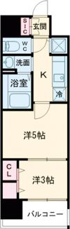 ArtizA堺の間取り画像