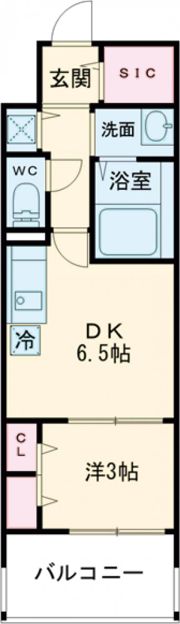 ArtizA堺の間取り画像
