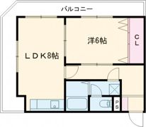 トーカンキャステール日ノ出町の間取り画像