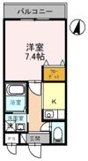 フォンテーヌ上野芝の間取り画像