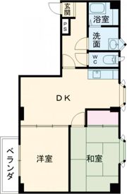 シーキング河辺の間取り画像