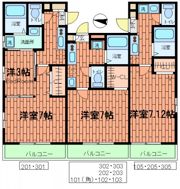セピアコート田端の間取り画像