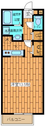 ボナール（伊奈）の間取り画像