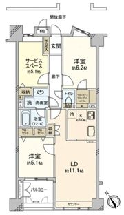 ソフィア立川昭和記念公園の間取り画像