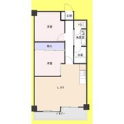 ハイネス植田の間取り画像